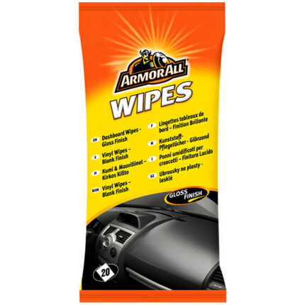 ArmorAllDashGlossFinishWipes 20Pieces ARM 36020jpg