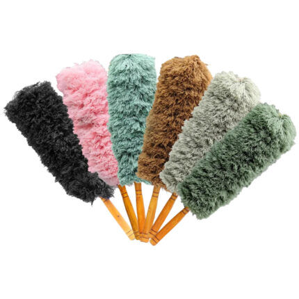 BysonMicrofiberBrushWoodenHandle ColorMayVary BYS CL241jpg