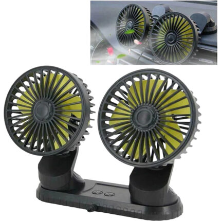 DoubleHeadCarDashboardFan LPX FN 404jpg