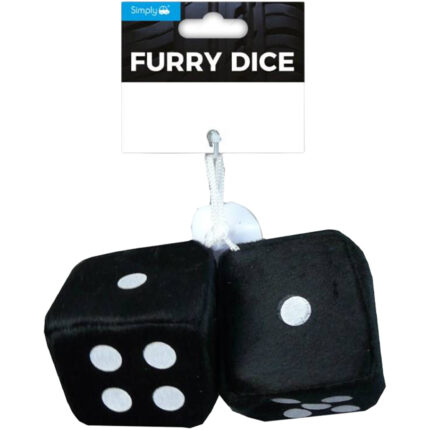 SimplyAutoKokoBlackFurryDice SMP KFD01jpg