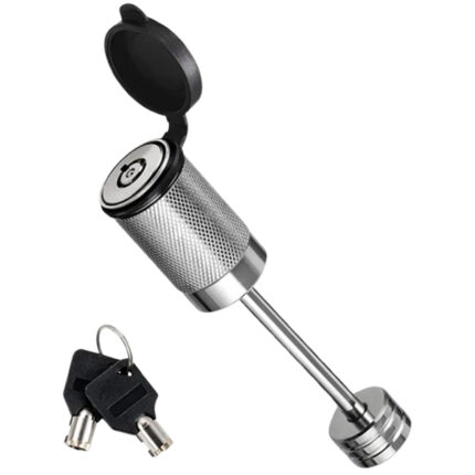 TirolAdjustableTrailerHitchCouplerLockPinwithKeys TIR T12887jpg